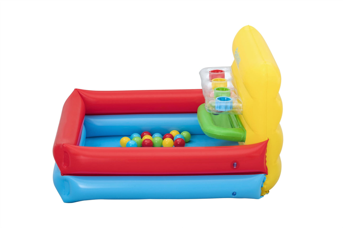 Bestway 1.04m x 94cm x 61cm sort n' play ball pit (contents:contents:1 ball pit, 15 play balls, repair patch) age 2+