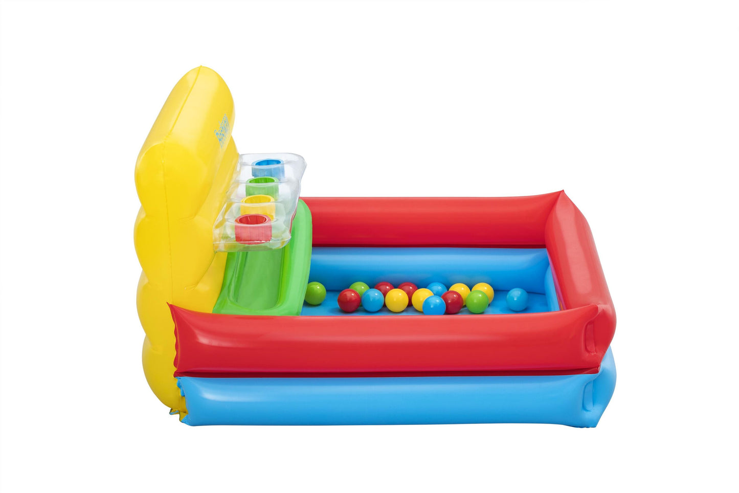 Bestway 1.04m x 94cm x 61cm sort n' play ball pit (contents:contents:1 ball pit, 15 play balls, repair patch) age 2+