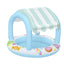 Bestway 1.04M X H84Cm Sweet Shoppe Shaded Kiddie Pool (1 Pool, Repair Patch) Age 2+