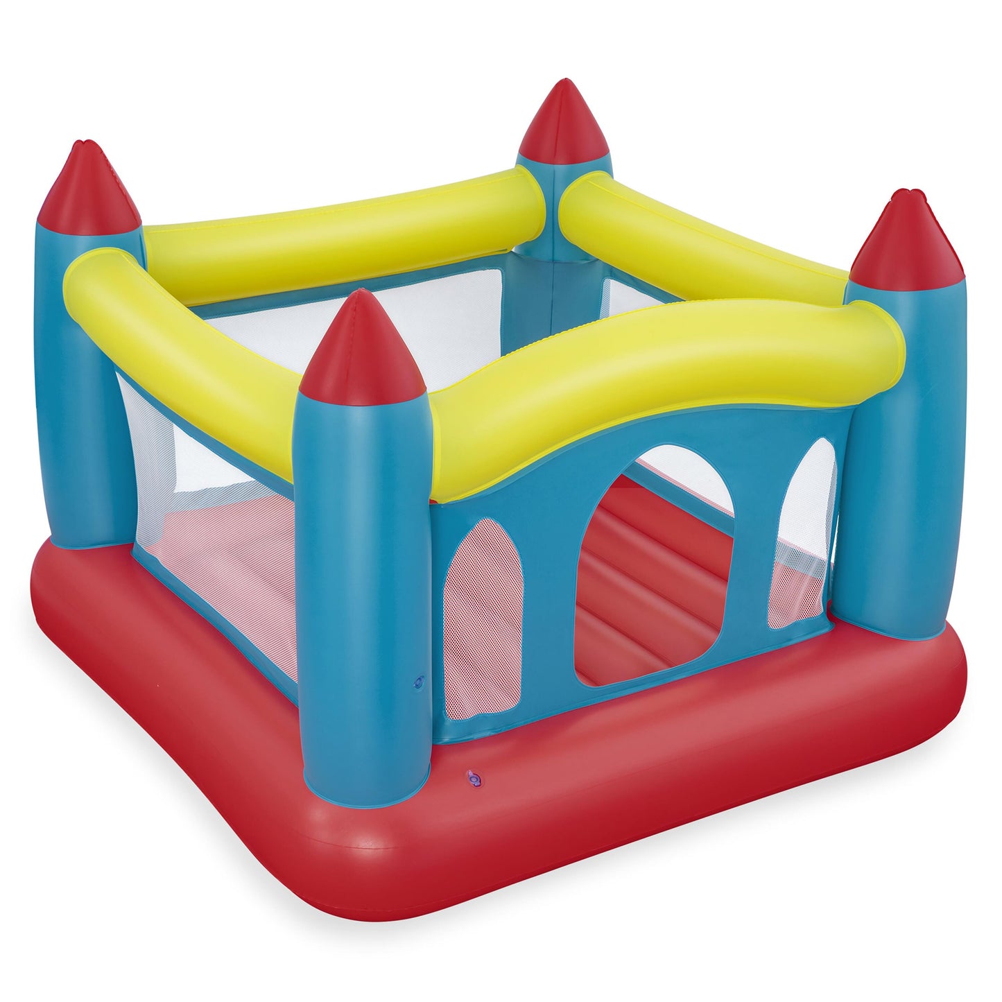 Bestway 1.75m x 1.73m x 1.27m royal leap bouncer (1 bouncer,repair patch,4 foot pins) age 3+