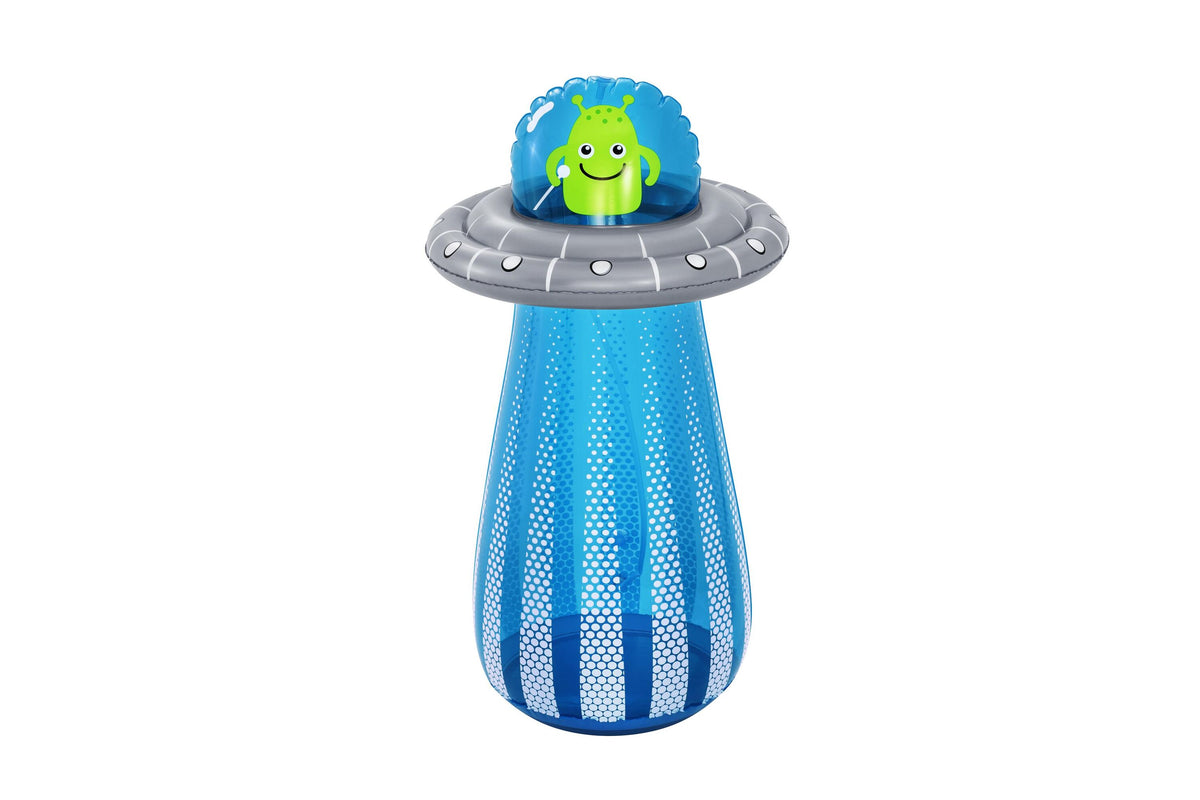 Bestway 61cm x h1.19m ufo blaster bop bag sprinkler (1 sprinkler, repair patch) age 3+