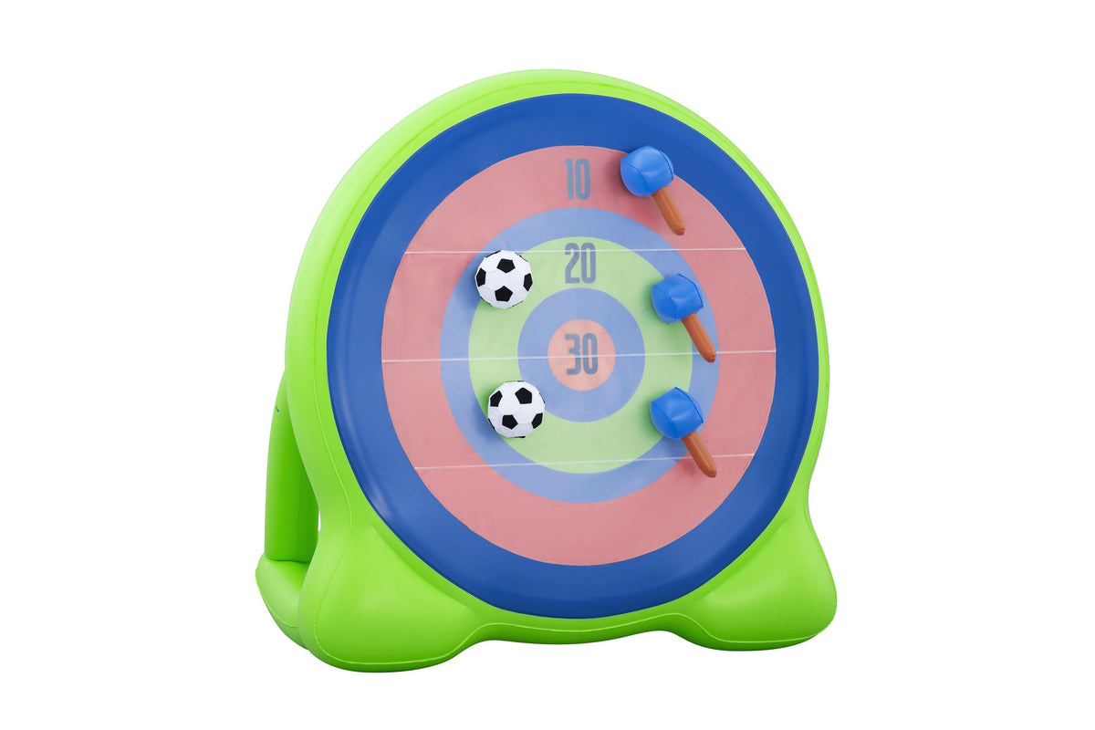 Bestway 62" x 42" x 62"/1.57m x 1.07m x 1.57m backyard bullseye 2-in-1 yard game