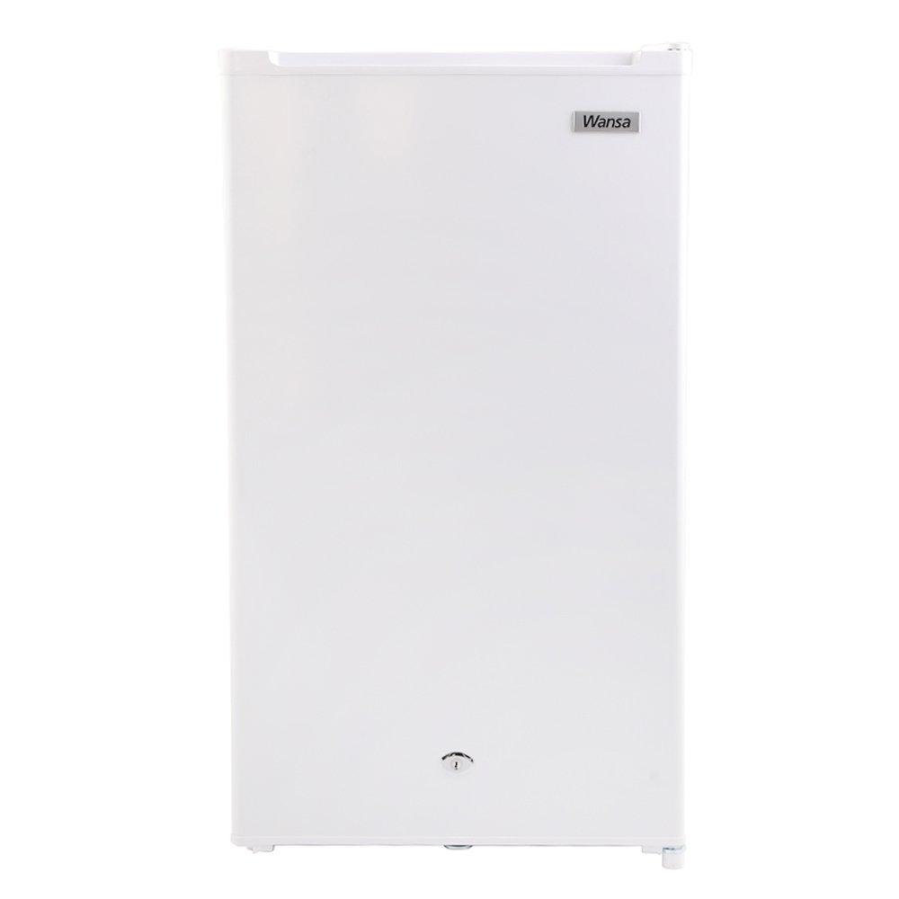 Wansa Single Door Mini Refrigerator, 3.3CFT, 95 Liters, WROW-95-NFWTC82 - White