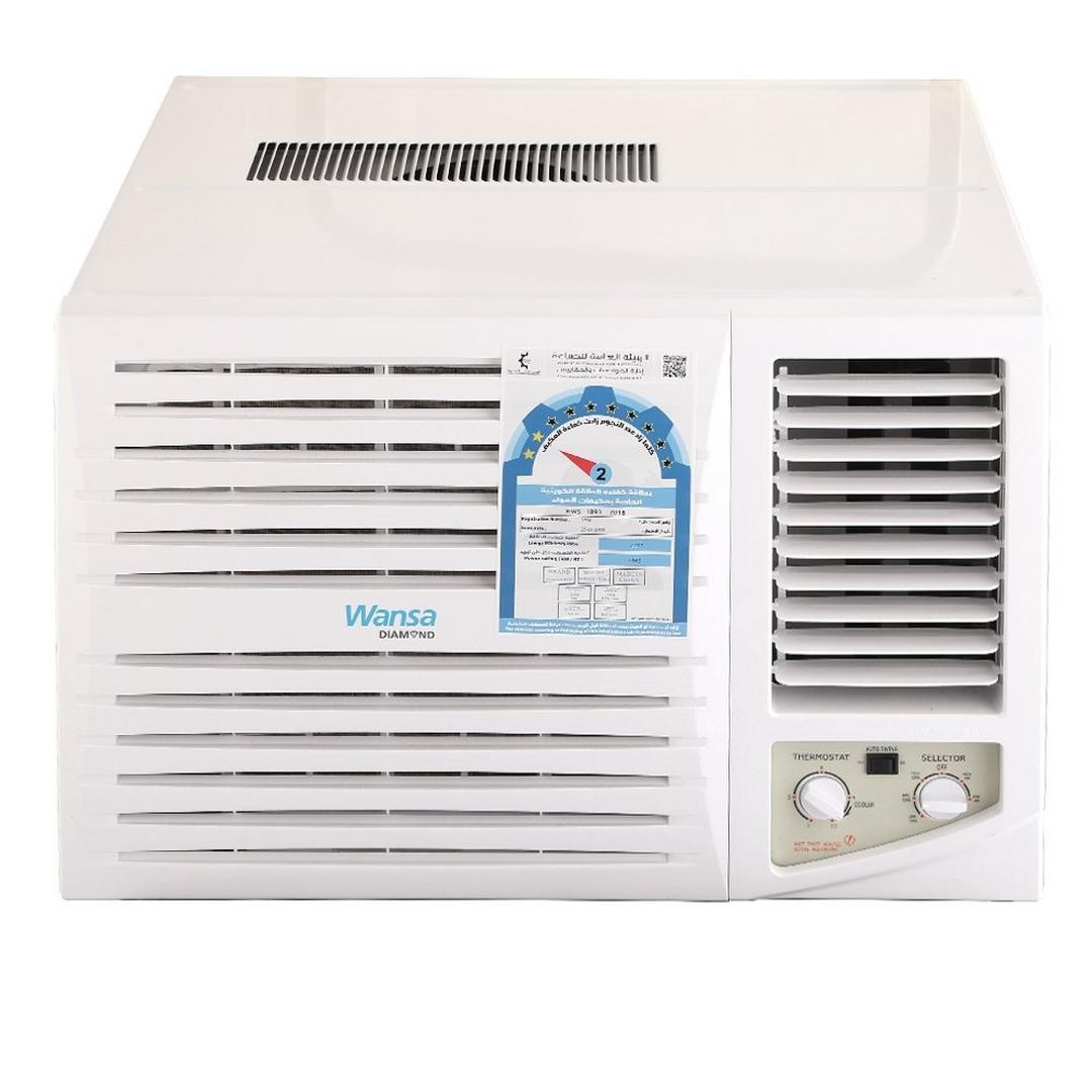 Wansa Diamond Window AC, 17700 BTU, Cooling Only (WWACC17CMD) - White