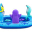 Bestway 1.34m x 1.31m x 73cm polar pals play center (1 play center, 3 fish rings, 2 eva fish, repair patch,1 inflatable seal.) age 2+