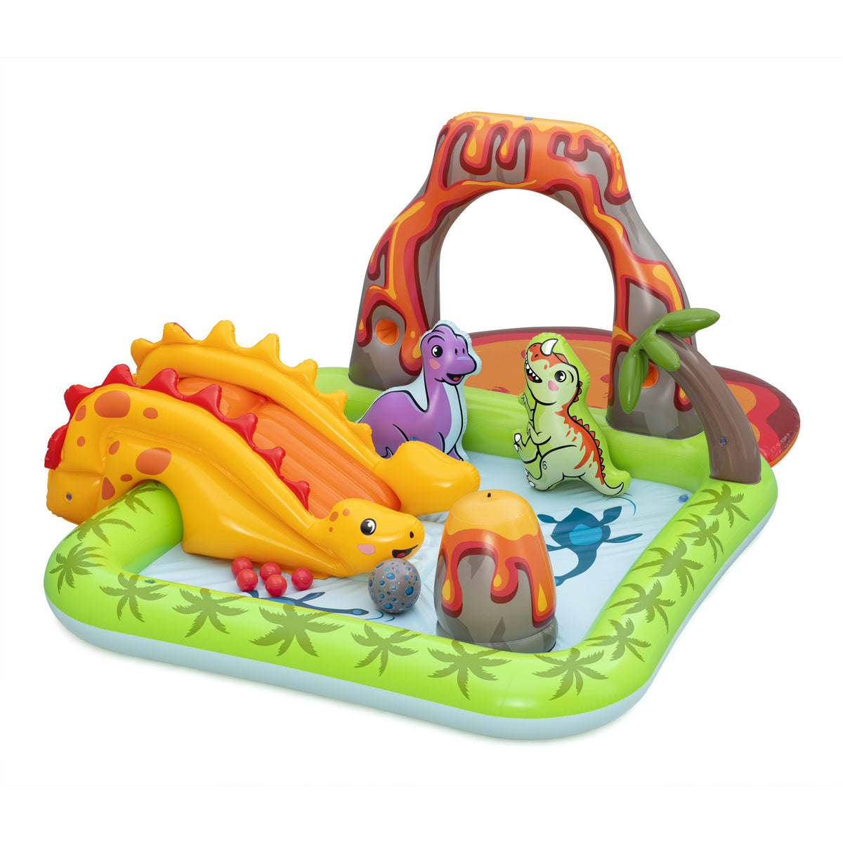 Bestway 8'7" x 6'2" x 40"/2.62m x 1.88m x 1.02m volcano springs play center