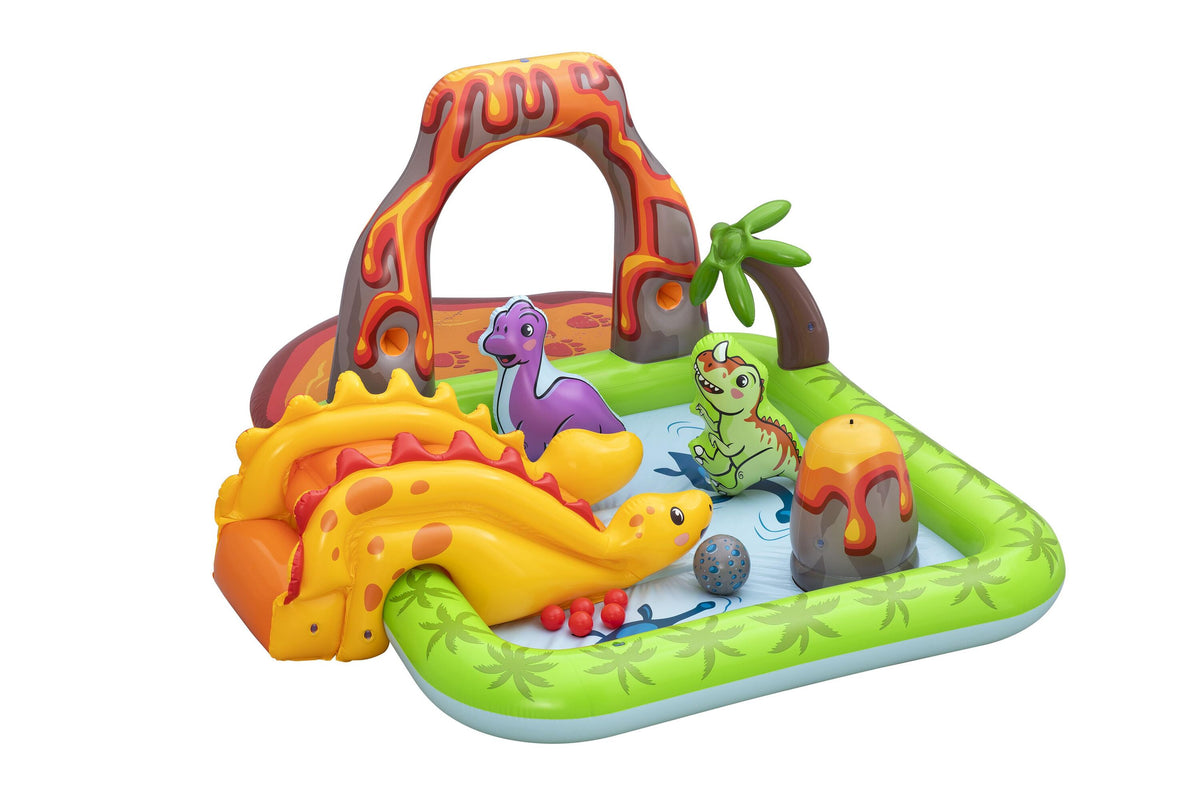 Bestway 8'7" x 6'2" x 40"/2.62m x 1.88m x 1.02m volcano springs play center