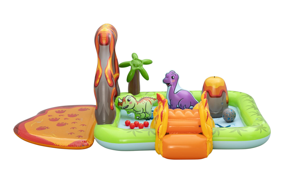 Bestway 8'7" x 6'2" x 40"/2.62m x 1.88m x 1.02m volcano springs play center