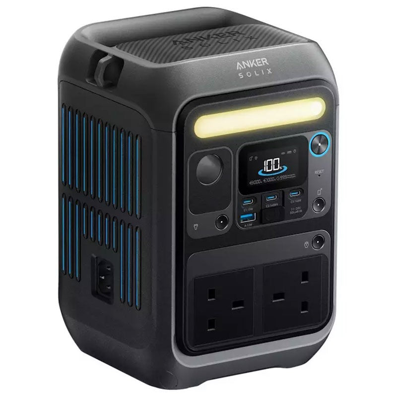 Anker SOLIX C300X AC Portable Power Station - 300W / 288Wh / USB-C / USB-A - Black
