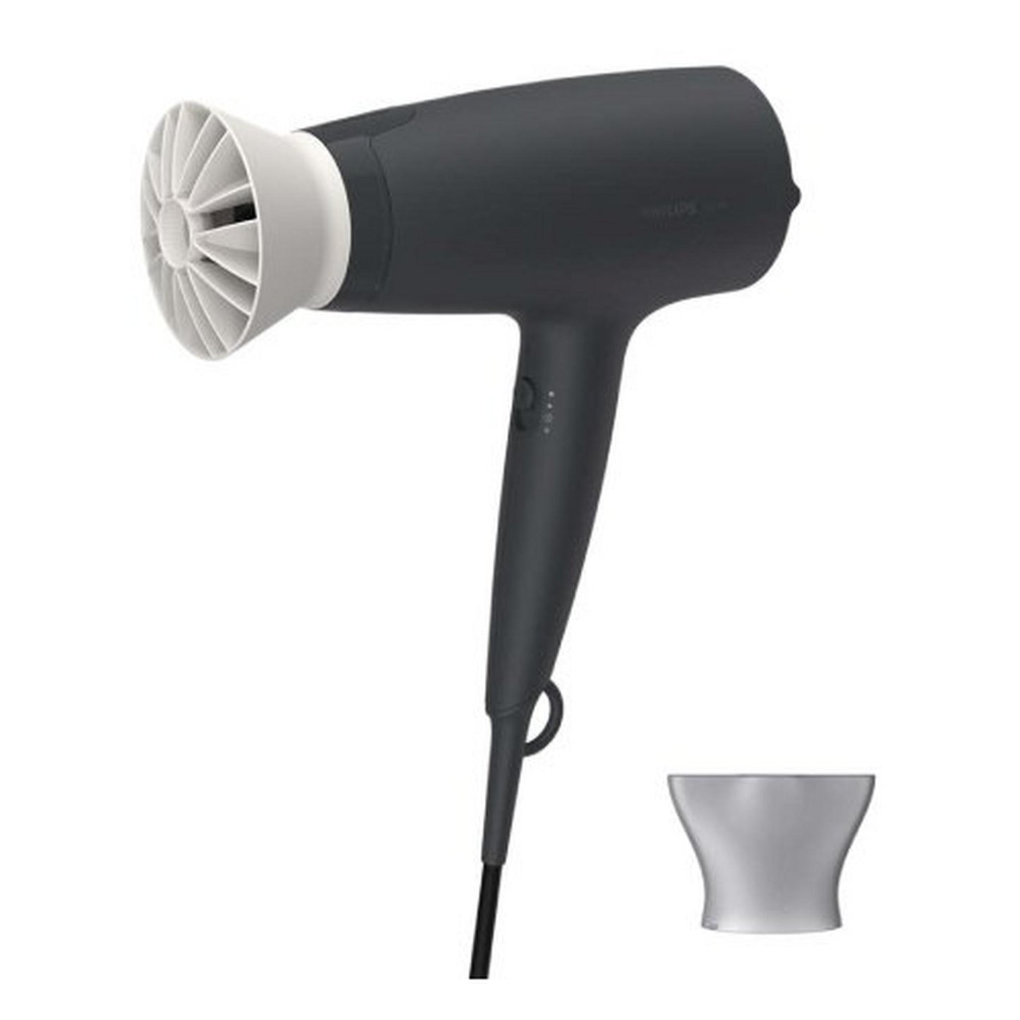 Philips Hair Dryer with Combination of Heat and Speed for Quick and Easy Styling, 1600W, 3 Heat Settings, BHD302/13 - Black