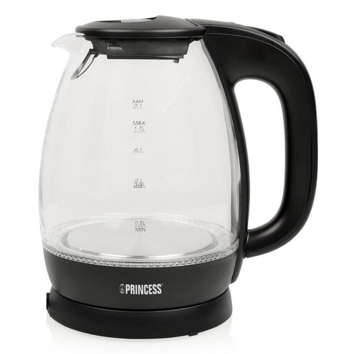 Princess Electric Kettle, 1.7L, 2200W, 236072 - Black