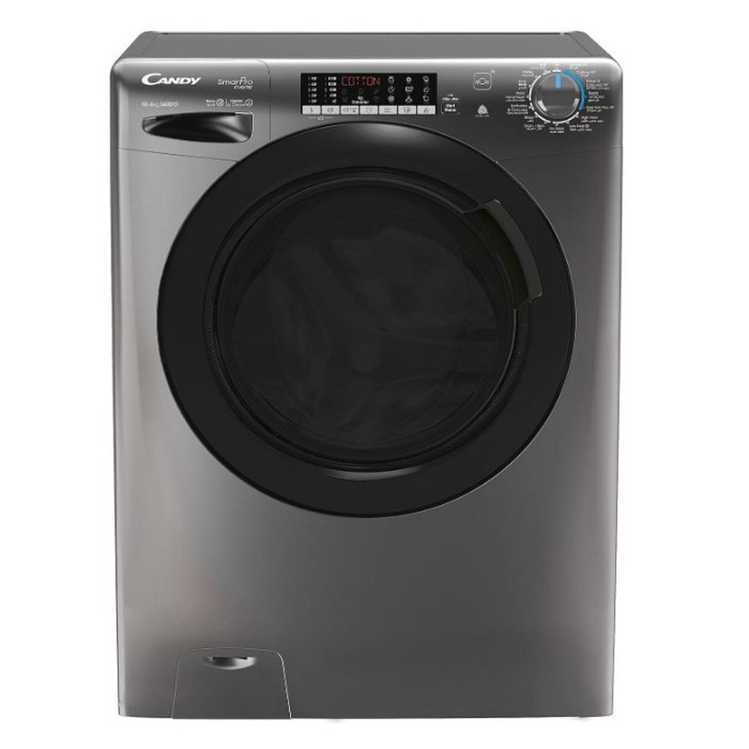 Candy Washing and Dryer Machine Front Load, 10+6 kg, 1400rpm, Class A, Wifi + Bluetooth, CSOW41066TWMBR19 - Silver