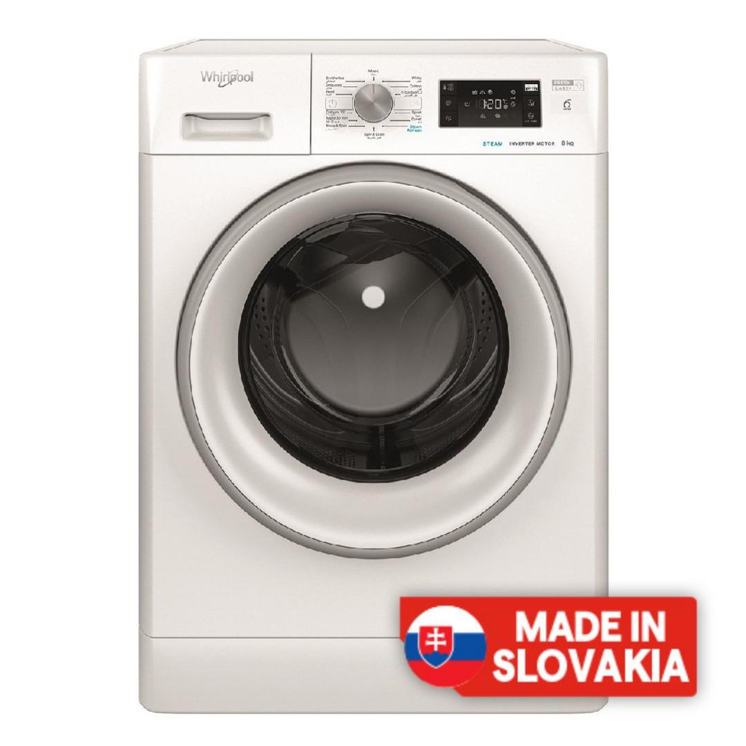 Whirlpool Front-loading Washing Machine 8kg FFB 8259 SV GCC