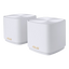 ASUS ZenWiFi AX Mini XD4 - AX1800 Wireless Whole-Home Mesh WiFi 6 System 2 Pack - White