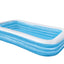 Bestway 3.05M X 1.83M X 56Cm Blue Rectangular Pool (Contents:1 Pool,Repair Patch) Age 6+