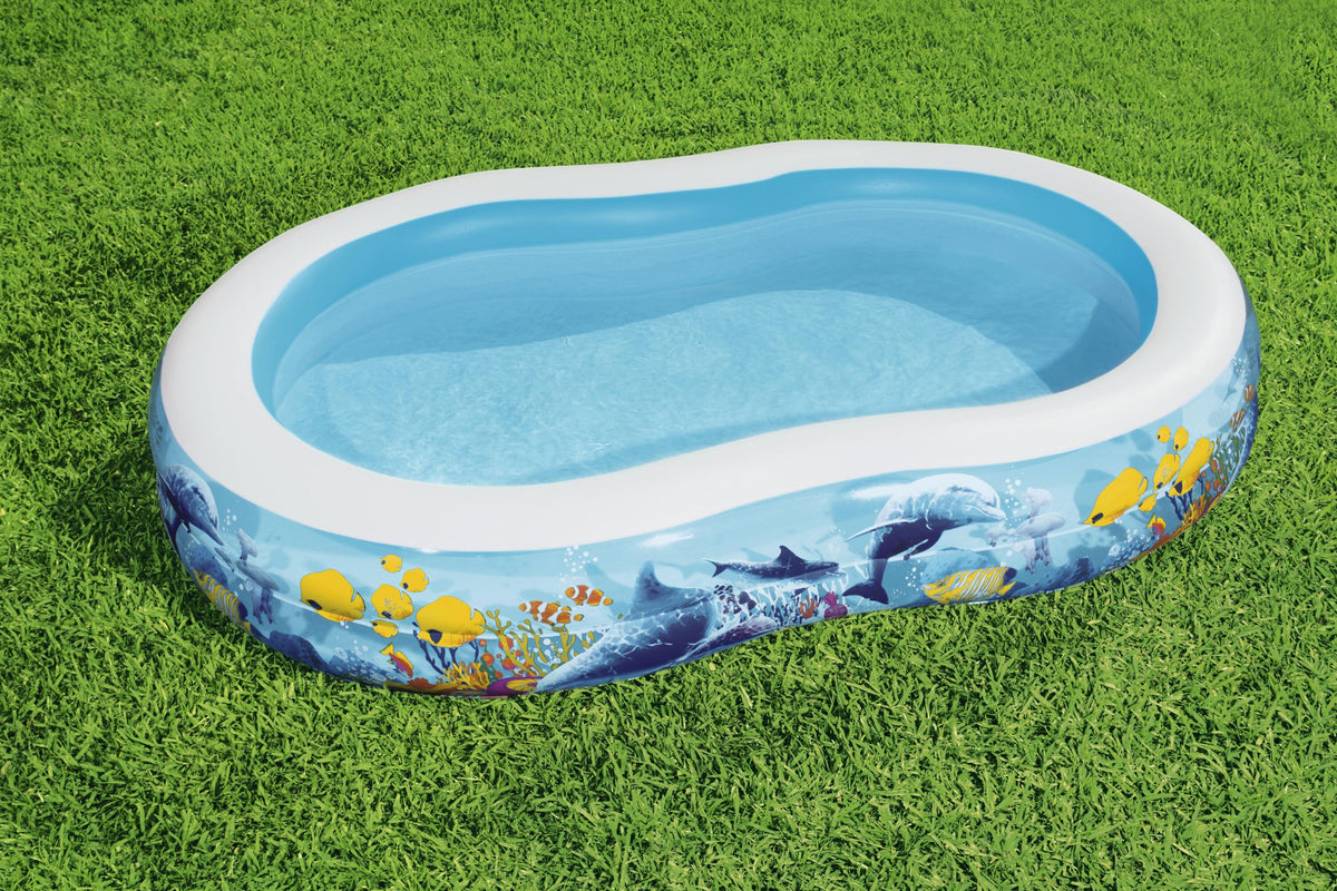 Bestway 2.62M X 1.57M X 46Cm Play Pool (Contents:1 Pool,Repair Patch) Age 3+