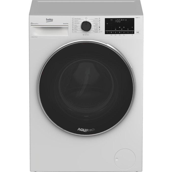 Beko Front Load Washer, 10Kg Washing Capacity, 1400RPM, Bluetooth, WTE1014XW - White