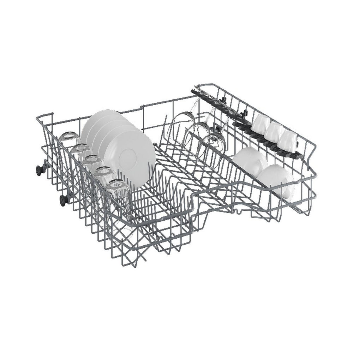 Beko Free-Standing Dishwasher, 5 Programs, 13 Settings, DVN05320W - White