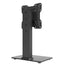 Wansa Glass Basement TV Stand, Fits 17 - 43-inch, 30KG Loading Capacity, STS02-22 - Black