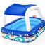 Bestway 2.13M X 1.55M X 1.32M Sea Captain Family Pool (Contents:1 Pool, 1 Sun Shade, Repair Patch) Age 3+