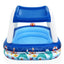 Bestway 2.13M X 1.55M X 1.32M Sea Captain Family Pool (Contents:1 Pool, 1 Sun Shade, Repair Patch) Age 3+