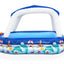 Bestway 2.13M X 1.55M X 1.32M Sea Captain Family Pool (Contents:1 Pool, 1 Sun Shade, Repair Patch) Age 3+