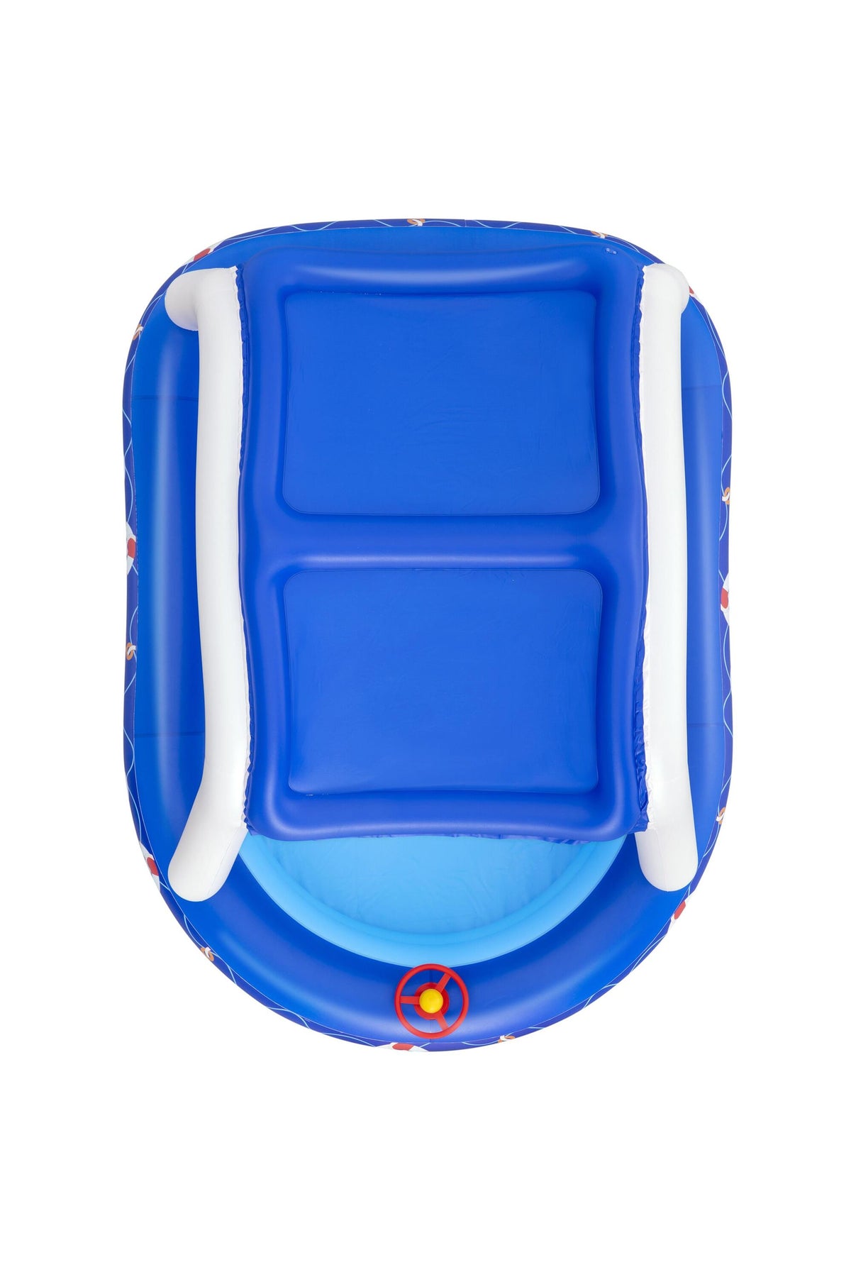 Bestway 2.13M X 1.55M X 1.32M Sea Captain Family Pool (Contents:1 Pool, 1 Sun Shade, Repair Patch) Age 3+
