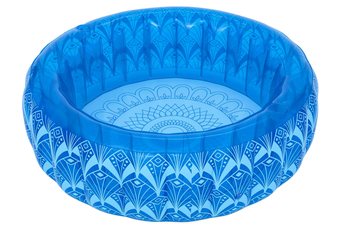 Bestway 1.68M X H53Cm Bohemian Blue Inflatable Pool (1 Pool,Repair Patch) Age 6+