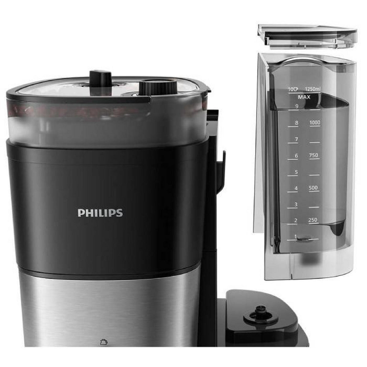 Philips All-in-1 Brew Coffee Maker, 1.25L, HD7900/50 – Black