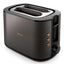 Philips 5000 Series 2-Slice Adjustable Browning Toaster, HD2650/31 - Black and Copper