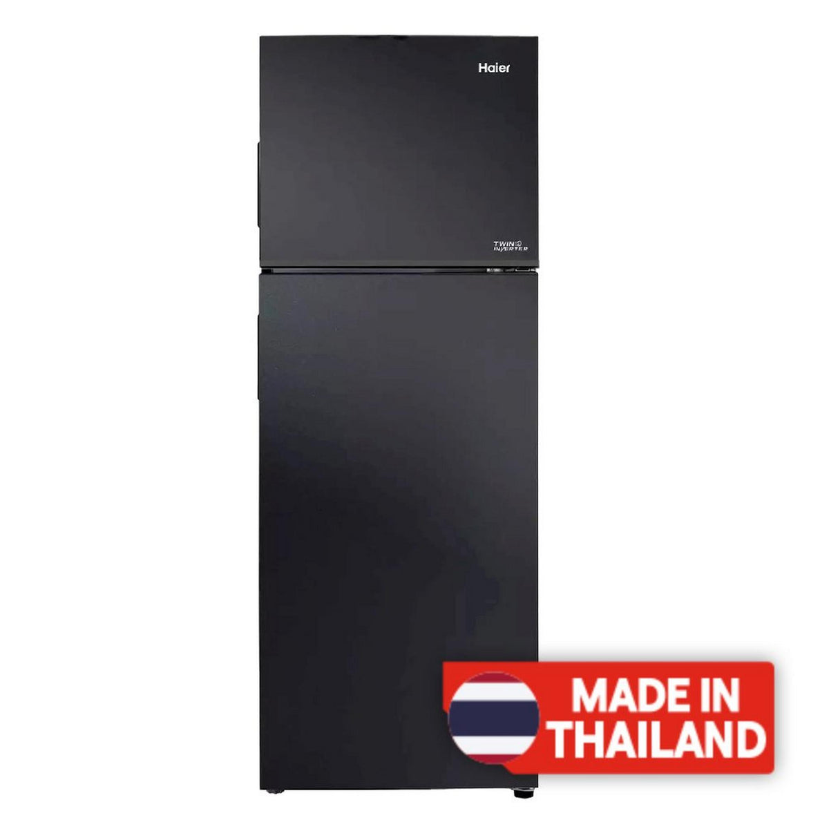Haier Top Mount Refrigerator, 12.6CFT, 357-Liters, HRF-468BS - Black