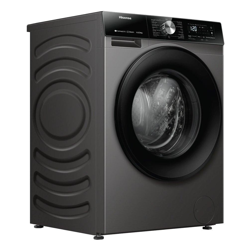 Hisense 9KG Front Load Washing Machine, Wi-Fi Connectlife App, WF3S9043BT - Grey