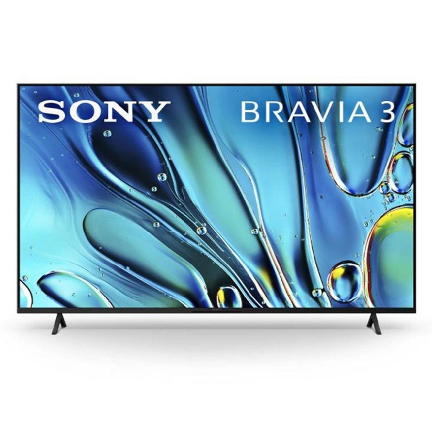 Sony 65" Bravia 3 UHD Google TV, K-65S30– Black