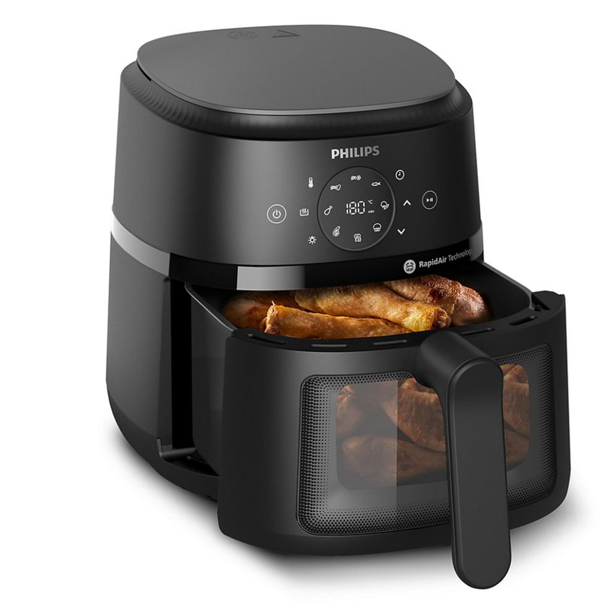 Philips 2000 Series Airfryer, 4.2L, 1500W, NA220/09 – Black