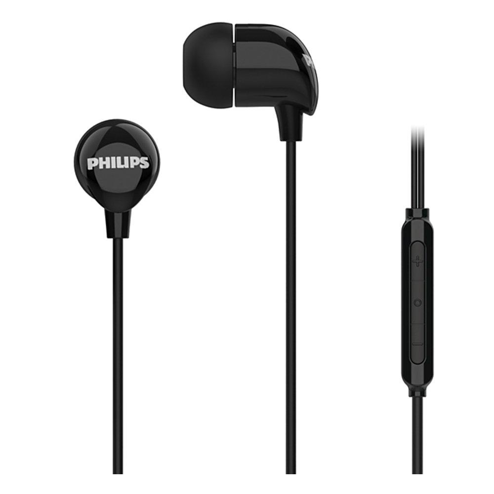 Philips Wired Earphones, TAE2146BK/97 - Black