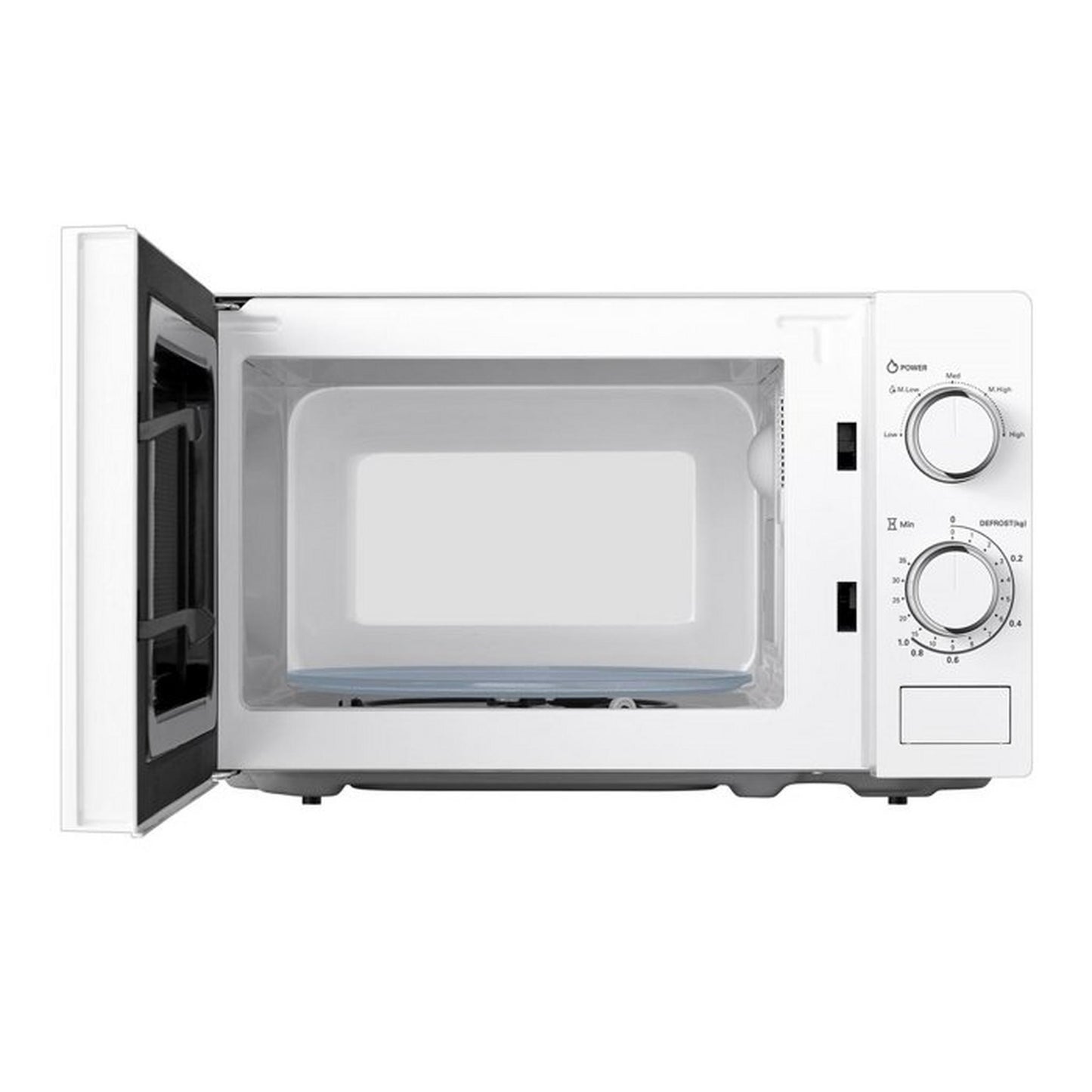 Hisense 20L Manual Microwave Oven, 700W, H20MOP1WEH07 - White