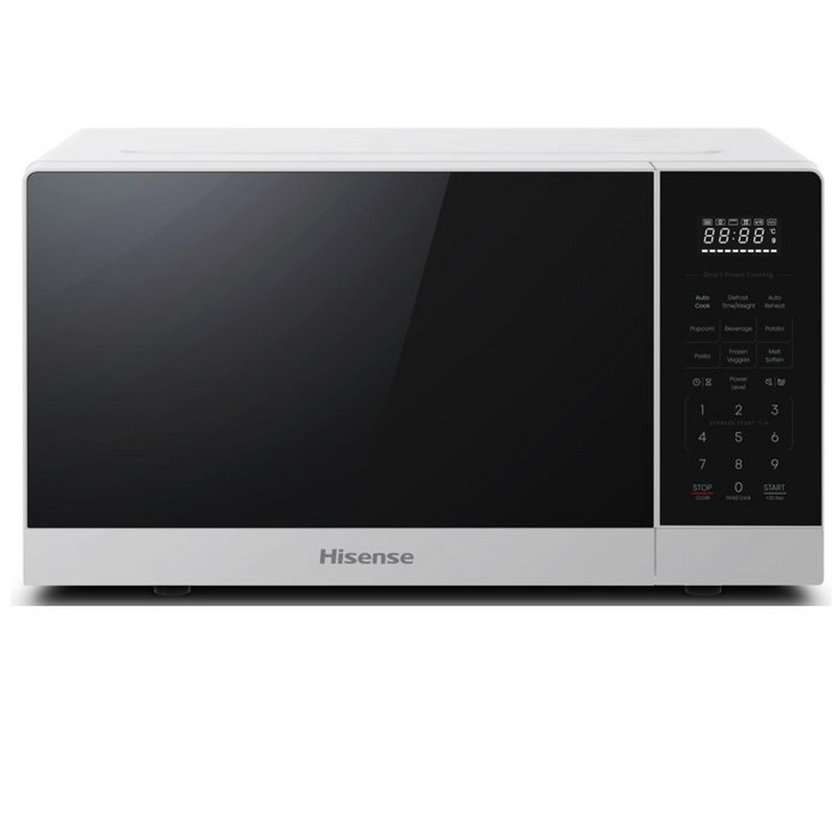 Hisense 25L Freestanding Microwave, 900W, HMAS2509WP - White