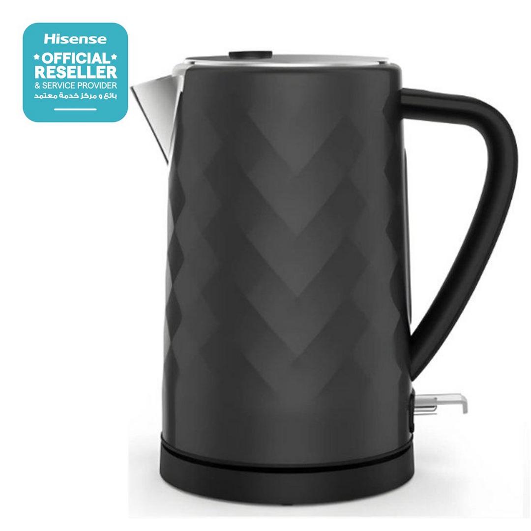Hisense 1.7L Kettle,1850W, H17KBKS2 - Black