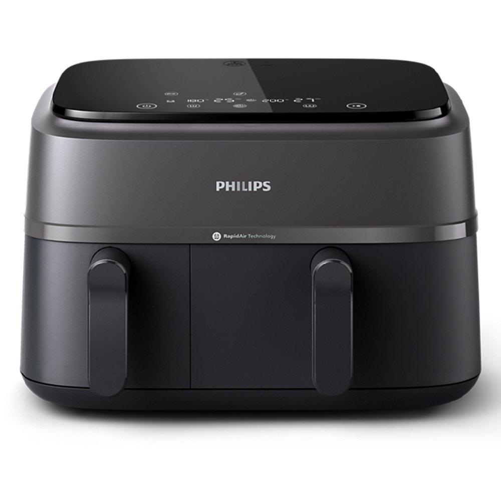 Philips Dual Air Fryer 2750W 9L - Gray / Black