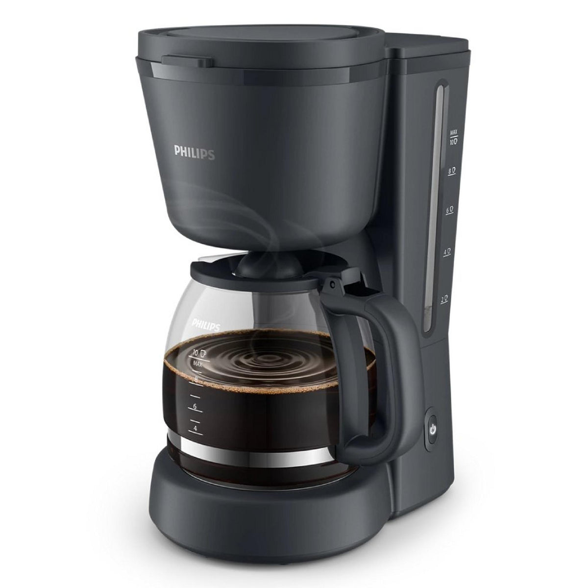 Philips Drip Coffee Maker, 1.2 L, 1000W, HD7430/90 - Black