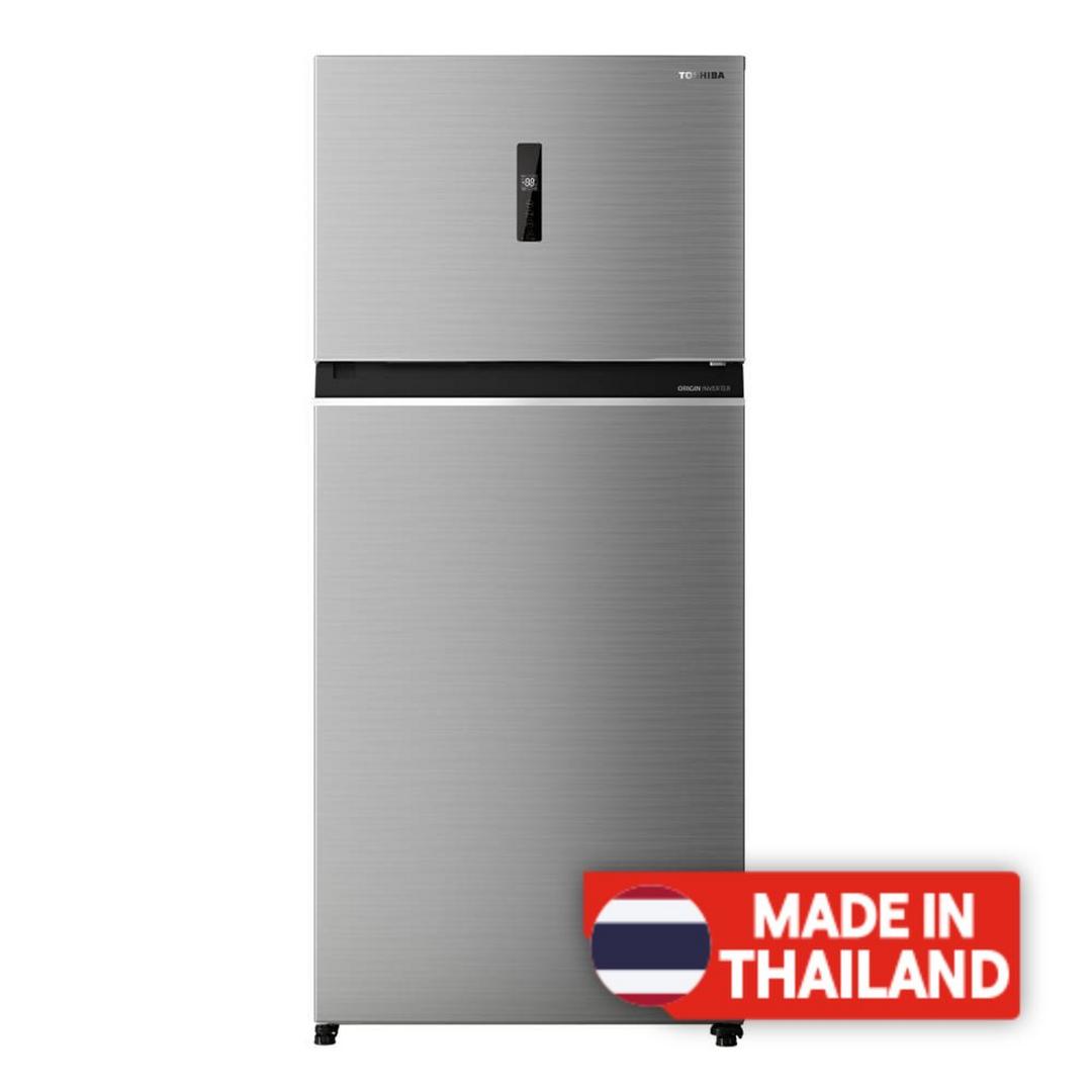 Toshiba Top Freezer Refrigerator, 608L, 21.5 CFT, GR-RT835WEPGFK49 - Grey