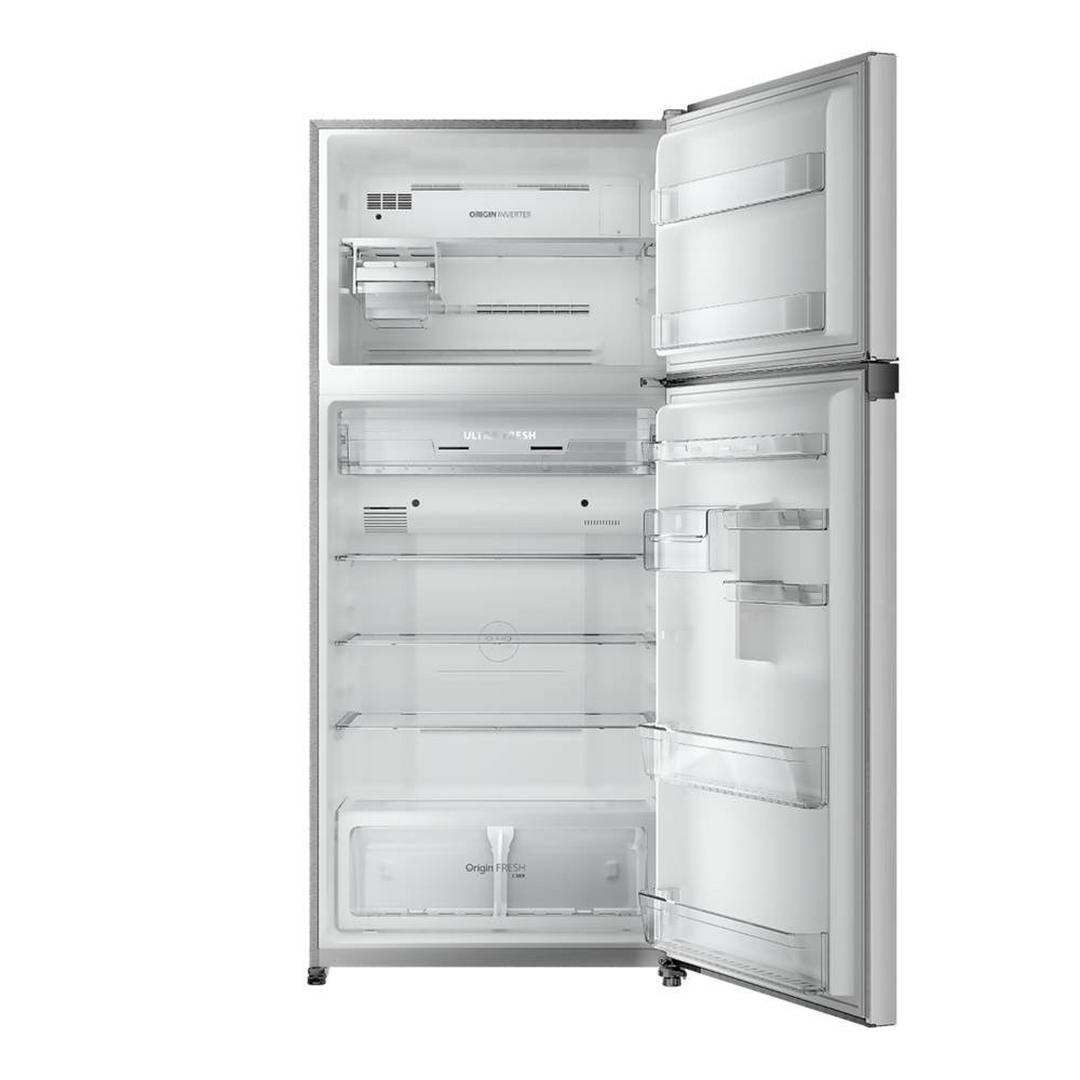 Toshiba Top Freezer Refrigerator, 608L, 21.5 CFT, GR-RT835WEPGFK49 - Grey