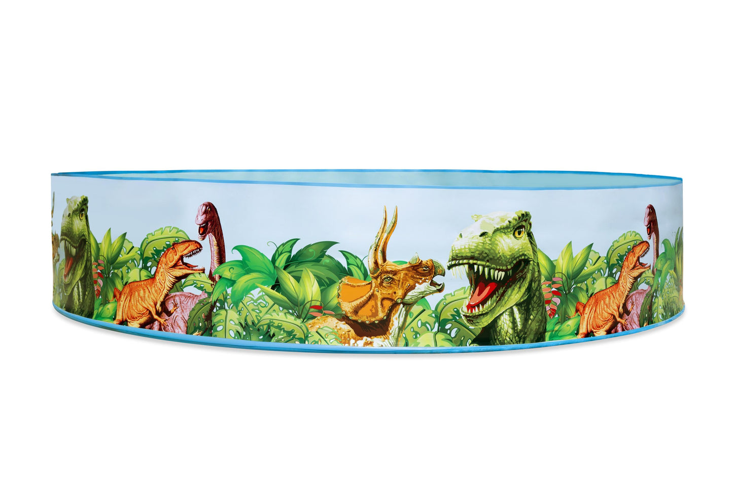 Bestway 2.44m x h46cm dinosaur fill'n fun (contents:one pool, repair patch) age 3+