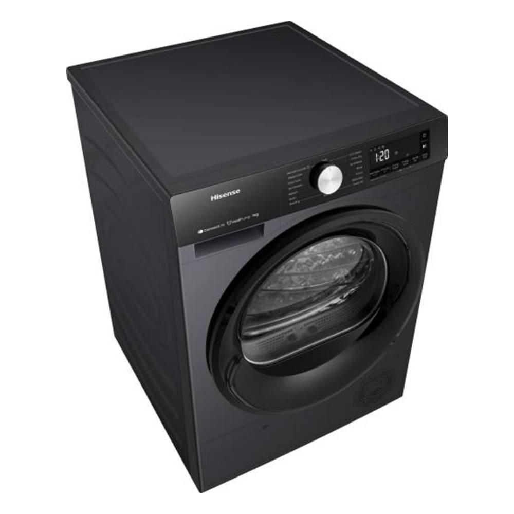 Hisense Heat Pump Dryer, 9KG Capacity, Wi-Fi Connectlife App, DH3S902BT - Grey
