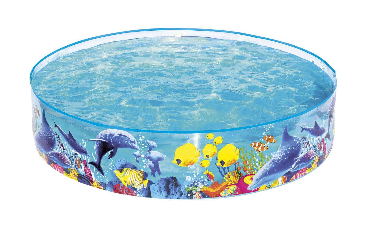 Bestway 1.83M X H38Cm Fill 'N Fun Odyssey Pool (Contents:One Pool, Repair Patch) Age 2+