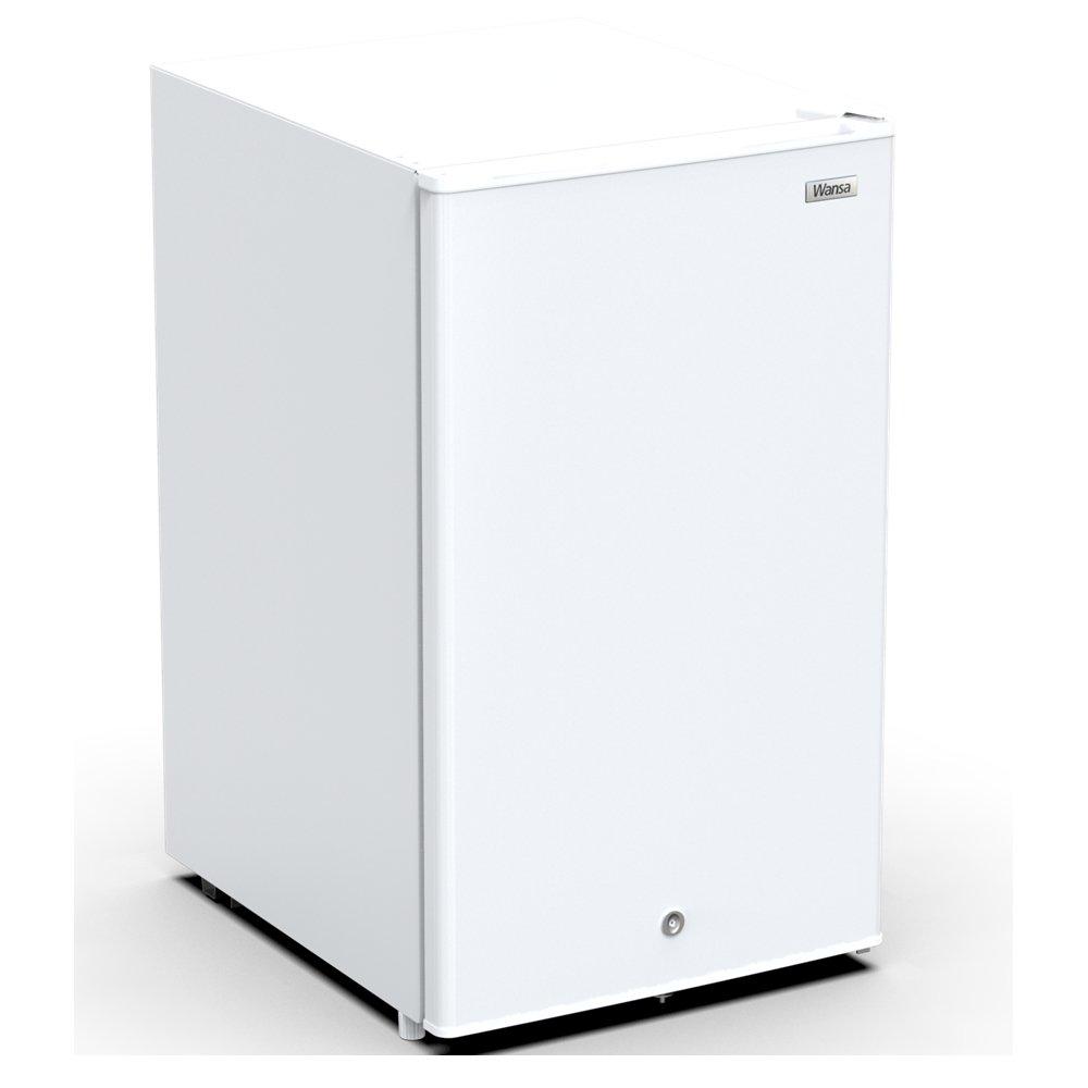 WANSA Single Door Refrigerator, 4.3 CFT, 122 Liters, WRO122DF-X1WM24C7 - White