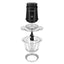 Nutricook XL Food Chopper With 1.2L Glass Bowl, 500W, NC-CH1200 - Black