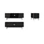 Wansa TV Stand, Up to 55-inch, 50Kg Loading Capacity, KS0218 – Black