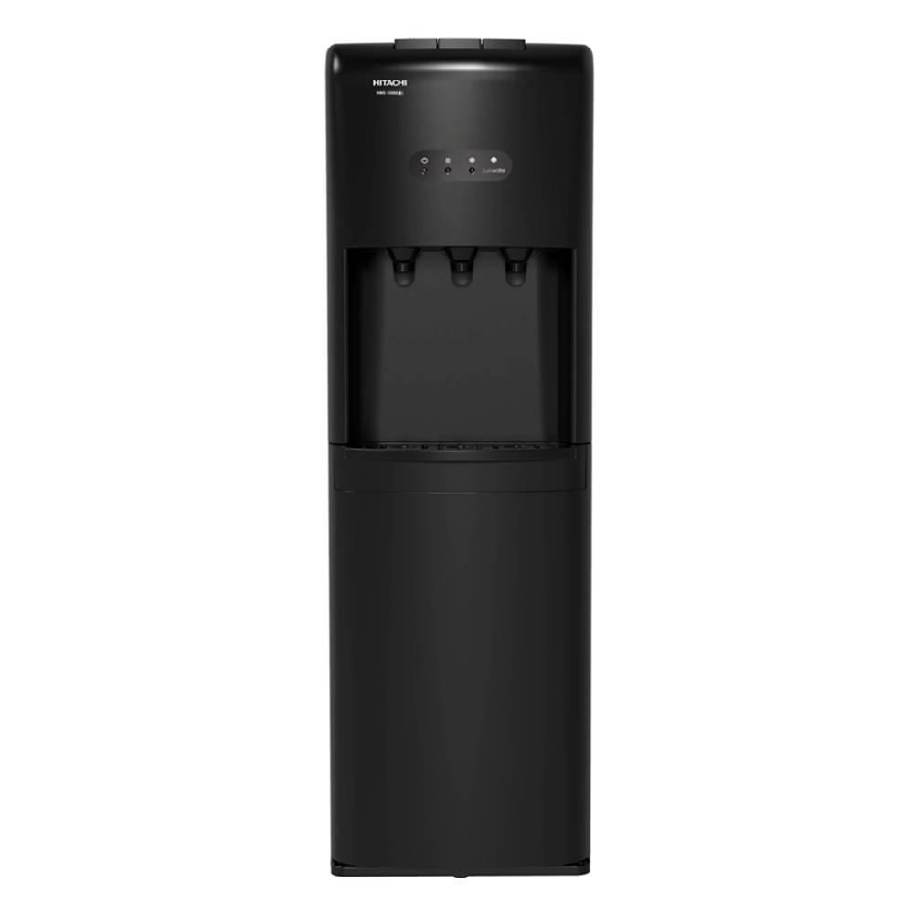 Hitachi Top Loading 3 Taps Water Dispenser with Cabinet - Black
