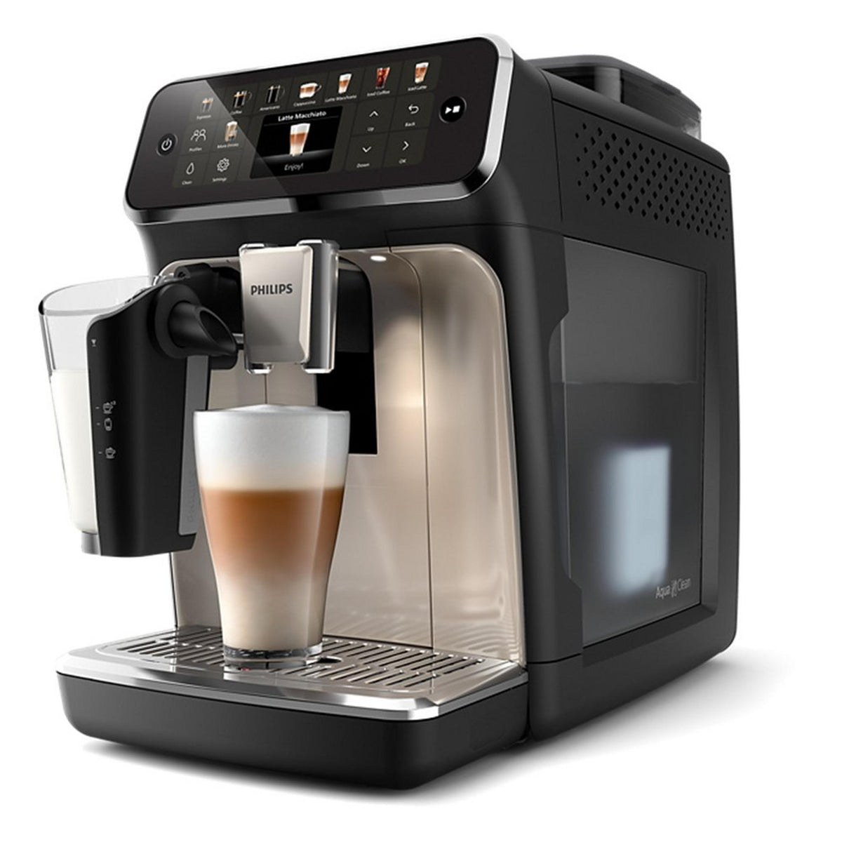 Philips Series 5500 Fully Automatic Espresso Machine, 1.8L, 1500W, EP5547/90 – Grey
